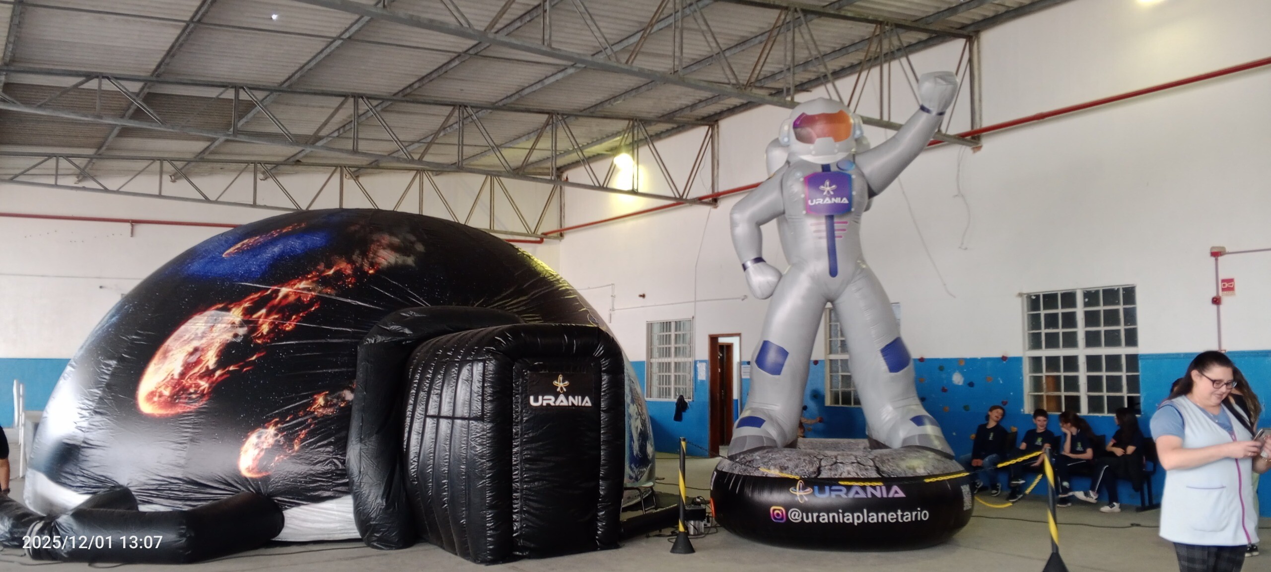 Sessão de planetário