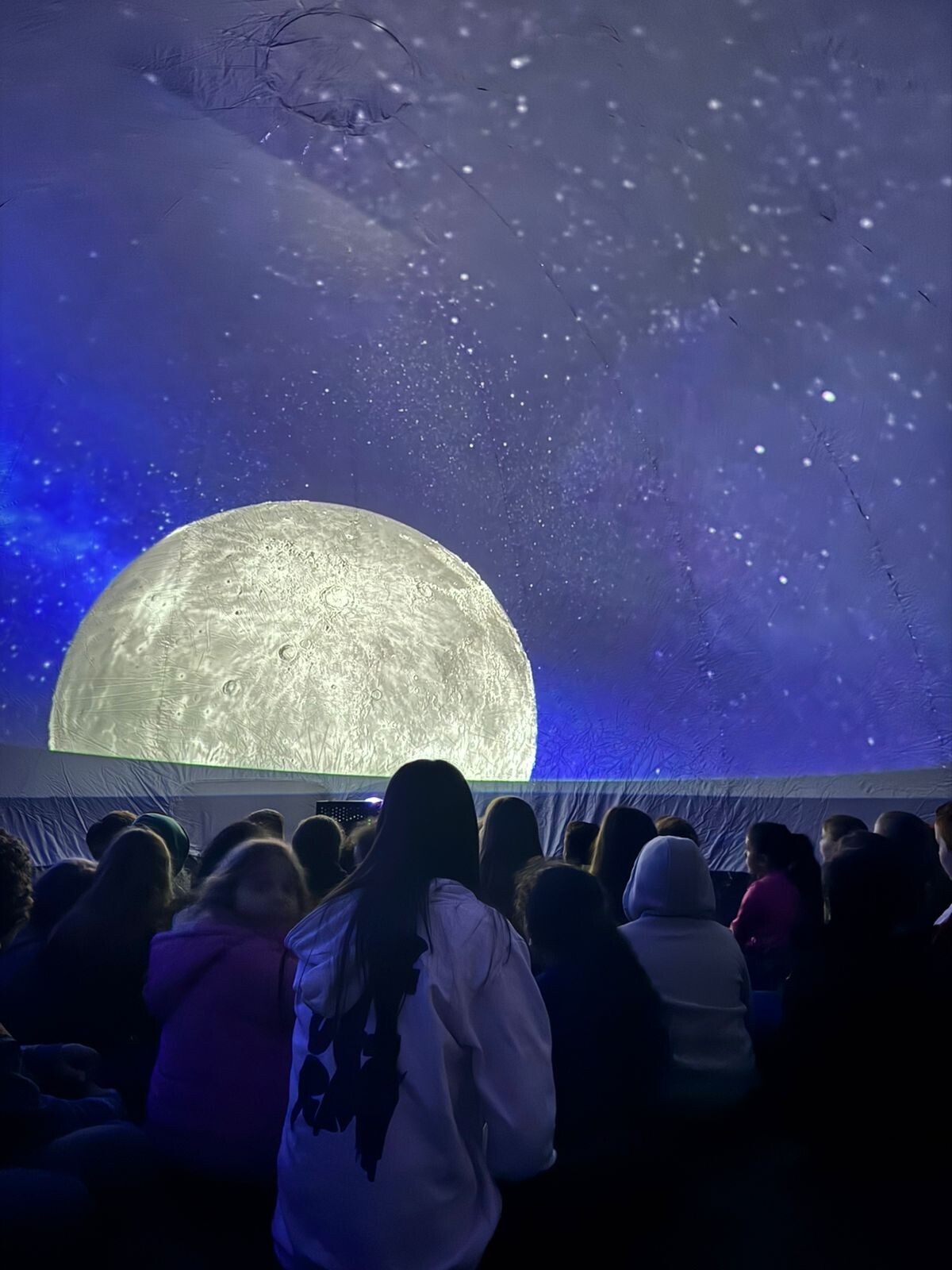 Escolas no planetário